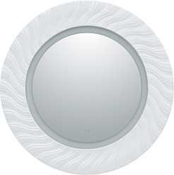 Aquanet Зеркало Милан 83 Led белое – фотография-3